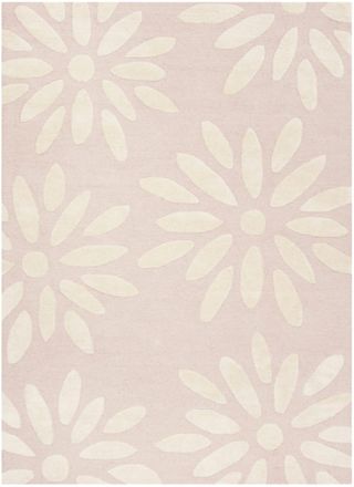 Safavieh Alfombra lana rosa/marfil 122 x 183 cm