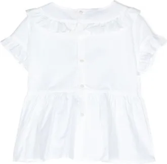 Il Gufo Cotton Stretch Shirt - White