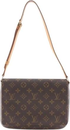 Louis Vuitton Pre-owned Shoulder Bags, female, Brown, Size: ONE SIZE Pre-owned Canvas louis-vuitton-bags