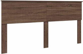 vidaXL Cabecero Roble Marr&oacute;n 180 Cm Madera Contrachapada Vidaxl