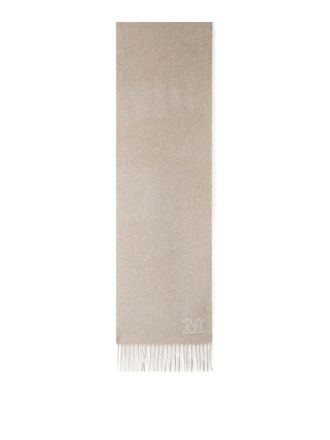 Max Mara Wsdalia Sand Cashmere Scarf
