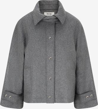 Balzac Paris Kurzer Boxy-Mantel Beauny