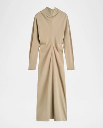 Toteme Slouch Waist Scarf Dress