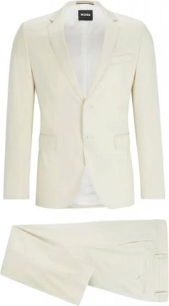 HUGO BOSS Hombre, Trajes, Beige, Talla: L