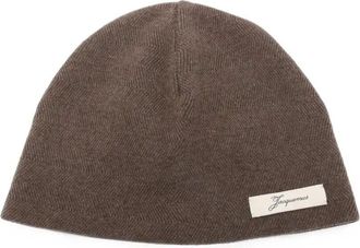 Jacquemus Chevron Hat Le Bonnet Chevron