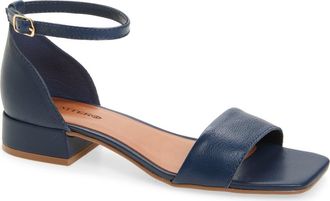 Bottero Eduara Ankle Strap Sandal in Marinho 24 at Nordstrom, Size 11