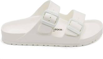 Birkenstock Womens Arizona Essentials Eva Sandals In White