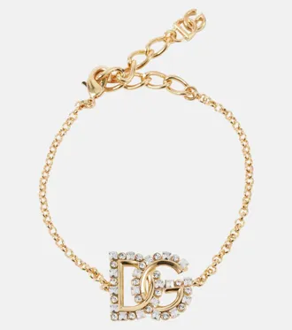 Dolce & Gabbana DG crystal-embellished bracelet