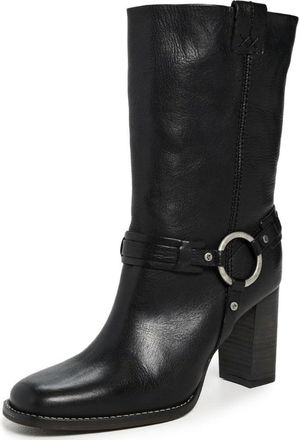 Free People Womens Hayden Harness Boots, Black