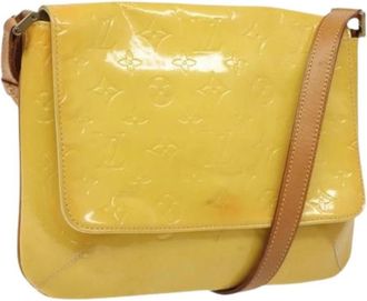 Louis Vuitton Pre-owned Thompson Street Handbag - Dames - Vintage Schoudertas - Geel - ONE Size - Leer - Vintage