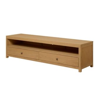 Wabi Home Mueble de tv de madera de sungkai 180cm