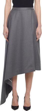 Adam Lippes Orion Wool-Blend Skirt