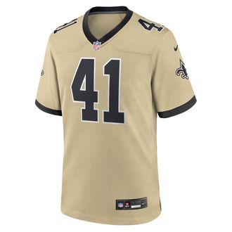 Nike Alvin Kamara New Orleans Saints Nike Mens NFL Game Jersey in Yellow | 67NM0EBM7WF-NZ1