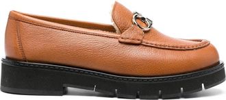 Ferragamo Ferragamo Rolo Shearling-Lined Loafers
