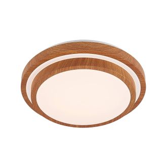Lindby L&aacute;mpara De Techo Led vaako En Marr&oacute;n Pl&aacute;stico - Lindby