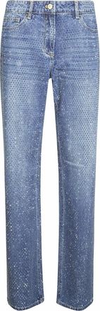Elisabetta Franchi Jeans - Dames - Slim Fit Jeans - Blauw - W26 - Denim - Jeans