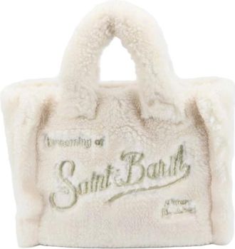 MC2 Saint Barth Borsa Vanity Mini Teddy - - Bags - Donna - Bianco - ONE SIZE