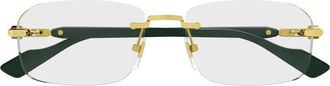 Gucci Glasses, unisex, Yellow, Size: 56 MM Occhiali da vista
