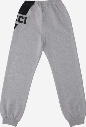 Gucci Boys Joggers Cotton Grey Trousers