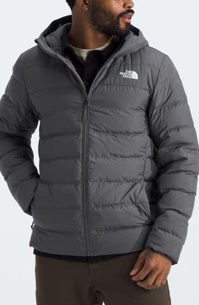 The North Face Aconcagua 3 Water Repellent Hood Jacket in Smoked Pearl at Nordstrom, Size X-Large