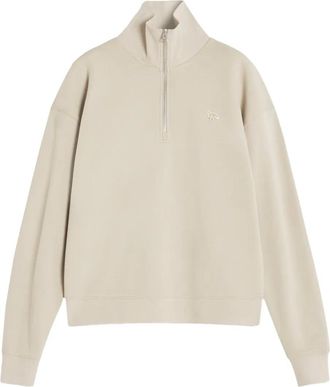 Maison Kitsuné Felpa con ricamo Profile Fox - Toni neutri