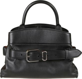Marc Jacobs Tassen, Dames, Zwart, ONE Size, Leer, The Satchel Kleine Leren Handtas
