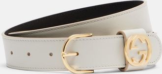 Gucci Interlocking G leather belt