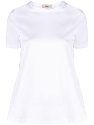 Herno short sleeve T-shirt - women - Cotton/Polyester - 44 - White