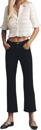 Pistola Denim Saskia High Rise Ankle Bootcut Pant In Night Out