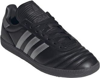 adidas Gender Inclusive Samba JP Sneaker in Core Black/Silver Met./Black at Nordstrom, Size 11.5 Womens