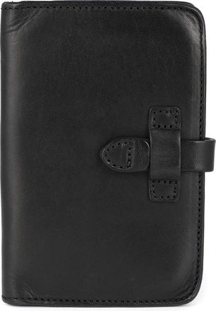 OLD TREND Leeds Genuine Leather Bifold Passport Holder in Black at Nordstrom