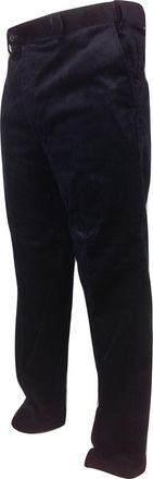 Carabou Mens Thick Jumbo Corduroy Trousers - Navy- 32W / 33L