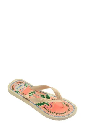 Havaianas Top Vibes Sandal in Buttercream at Nordstrom, Size 35