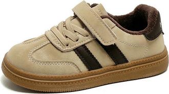 Generic ZBDP Children Casual Sneakers Soft Bottom Girls Boys Training Shoes Winter Kids Baby Casual Children Cotton Skate Shoes Khaki