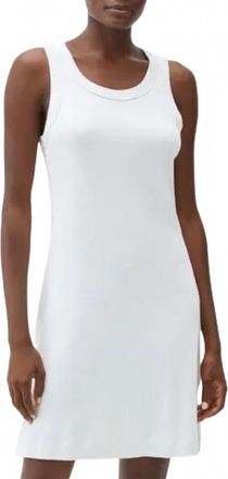 Michael Stars Eliza Tank Dress In White