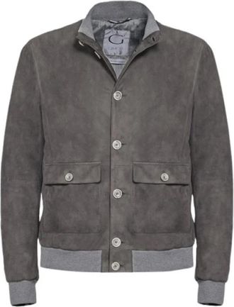 Gimos Su&egrave;de Polo Jas - Heren - Leren en Su&egrave;de Jassen - Beige - 2XL - Su&egrave;de - Jassen