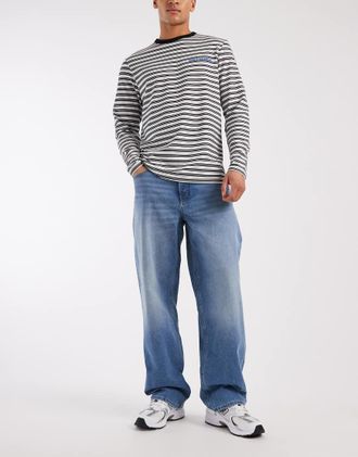 Tommy Jeans Jaimie - Jeans dritti comodi lavaggio blu scuro