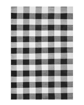 nuLOOM Discontinued Nuloom Rylie Buffalo Plaid Flatweave Rug
