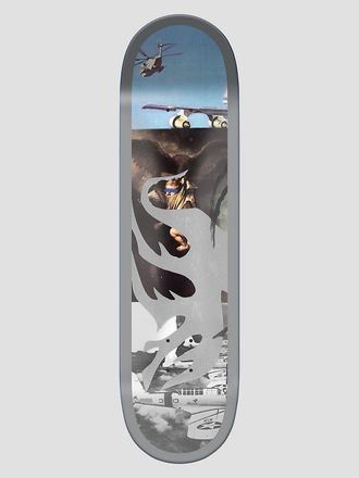 Poetic Collective Silver Plane Frame 8.5 Skateboard Deck patroon