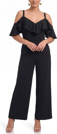 Rachel Roy Marcella Off the Shoulder Ruffle Jumpsuit