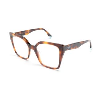 Fendi Glasses, female, Brown, Size: 54 MM Way Optical Frame