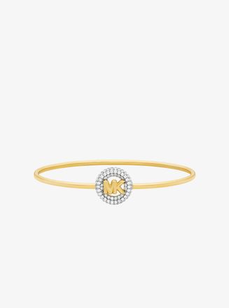 Michael Kors Pav&eacute; Logo Charm Bangle