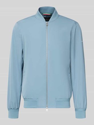 Cinque Regular Fit Bomberjacke mit Stehkragen Modell Rapid in Hellblau, Gr&ouml;&szlig;e XXL