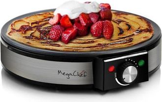 MegaChef Nonstick Crepe and Pancake Maker Breakfast Griddle in Black at Nordstrom