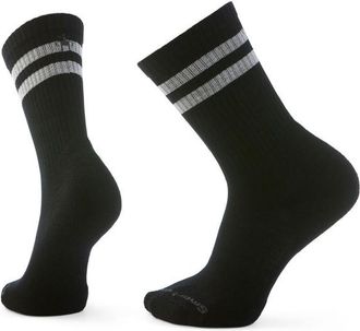 Smartwool Everyday Athletic Striped Crew Socks Multifunktionssocken - Unisex | schwarz