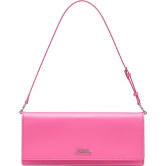 Marc Jacobs The Mirror Leather Shoulder Bag in Bow Pink at Nordstrom Rack