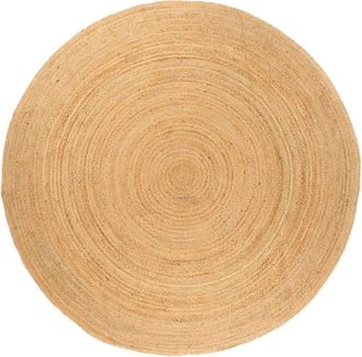 vidaXL Alfombra Redonda Yute Trenzado 210 Cm Vidaxl