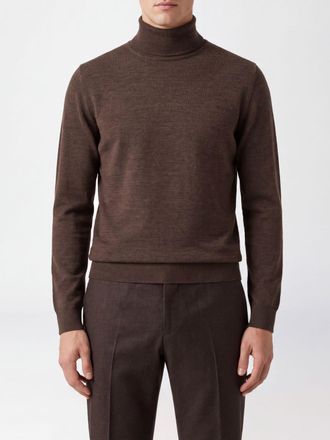 Zanone Sweater Men color Brown
