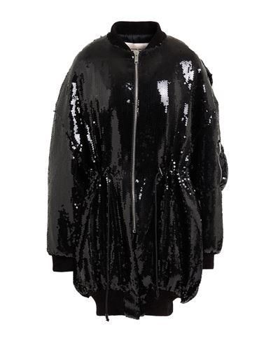 【関税込み】ALEXANDRE VAUTHIER Sequin bomber jacket Alexandre Vauthier Sequinned Bomber Jacket | Black | FARFETCH