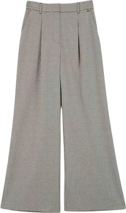 Twinset Pantaloni Wide Leg - - Trousers - Donna - Beige - M